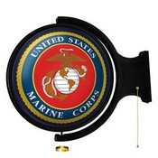 US Marine Corps: Seal - Original Round Rotating Lighted Wall Sign, USUSMC-115-02