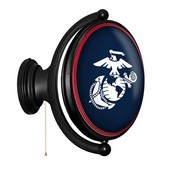 US Marine Corps: Modern - Original Oval Rotating Lighted Wall Sign, FNB-USUSMC-125-02A