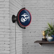 US Marine Corps: Modern - Original Oval Rotating Lighted Wall Sign, FNB-USUSMC-125-02A