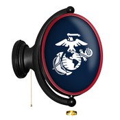 US Marine Corps: Modern - Original Oval Rotating Lighted Wall Sign, FNB-USUSMC-125-02A