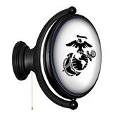 US Marine Corps: Modern - Original Oval Rotating Lighted Wall Sign, FNB-USUSMC-125-02A