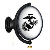 US Marine Corps: Modern - Original Oval Rotating Lighted Wall Sign, FNB-USUSMC-125-02A