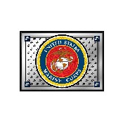 US Marine Corps: Seal - Framed Mirrored Wall Sign, FNB-USUSMC-265-02A