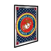 US Marine Corps: Military Pride - Framed Mirrored Wall Sign, USUSMC-275-02