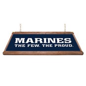 US Marine Corps: Premium Wood Pool Table Light, FNB-USUSMC-330-01A