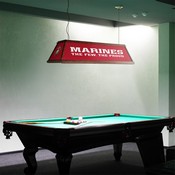 US Marine Corps: Premium Wood Pool Table Light, FNB-USUSMC-330-01A