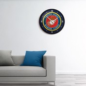 US Marine Corps: Seal - Modern Disc Wall Clock, USUSMC-510-02
