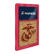 US Marine Corps: Dual Logo - Cork Note Board, FNB-USUSMC-640-02A