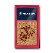 US Marine Corps: Dual Logo - Cork Note Board, FNB-USUSMC-640-02A