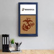 US Marine Corps: Dual Logo - Cork Note Board, FNB-USUSMC-640-02A