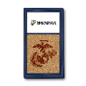 US Marine Corps: Dual Logo - Cork Note Board, FNB-USUSMC-640-02A