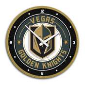 Vegas Golden Knights: Modern Disc Wall Clock, NHVGKS-510-01