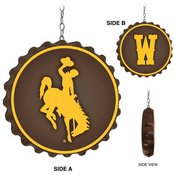 University of Wyoming Cowboys Team Spirit Bottle Cap Dangler, NCWYOM-220-01