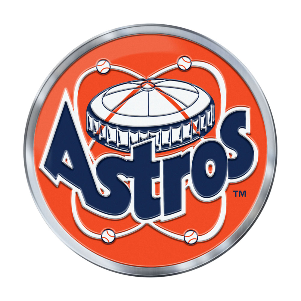 Houston Astros Color Car Emblem