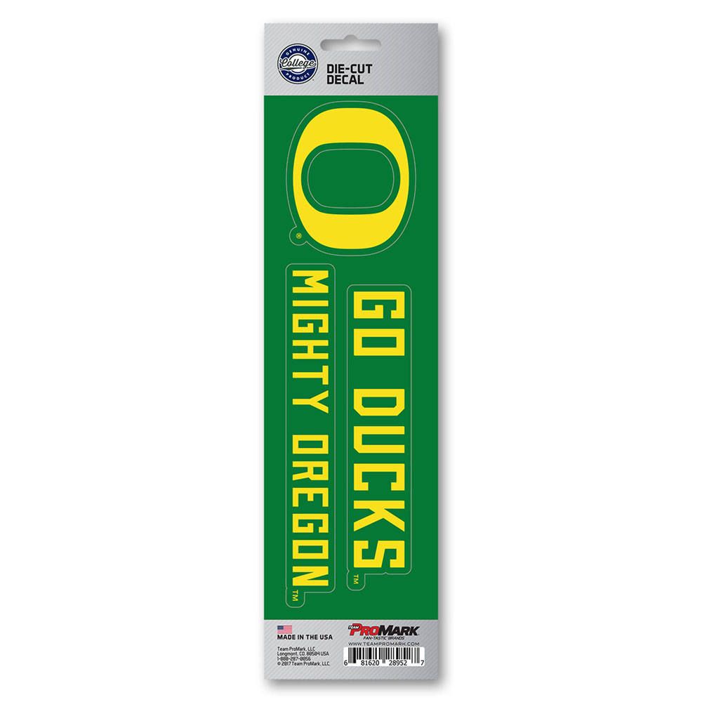 University Of Oregon Ducks Football Helmet Die-Cut Vinyl Sticker/Decal – Multi-Color