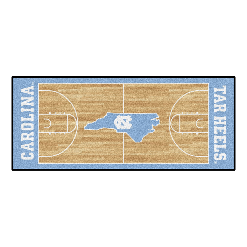 UNC - Chapel Hill Basketball Court Runner 30"x72"