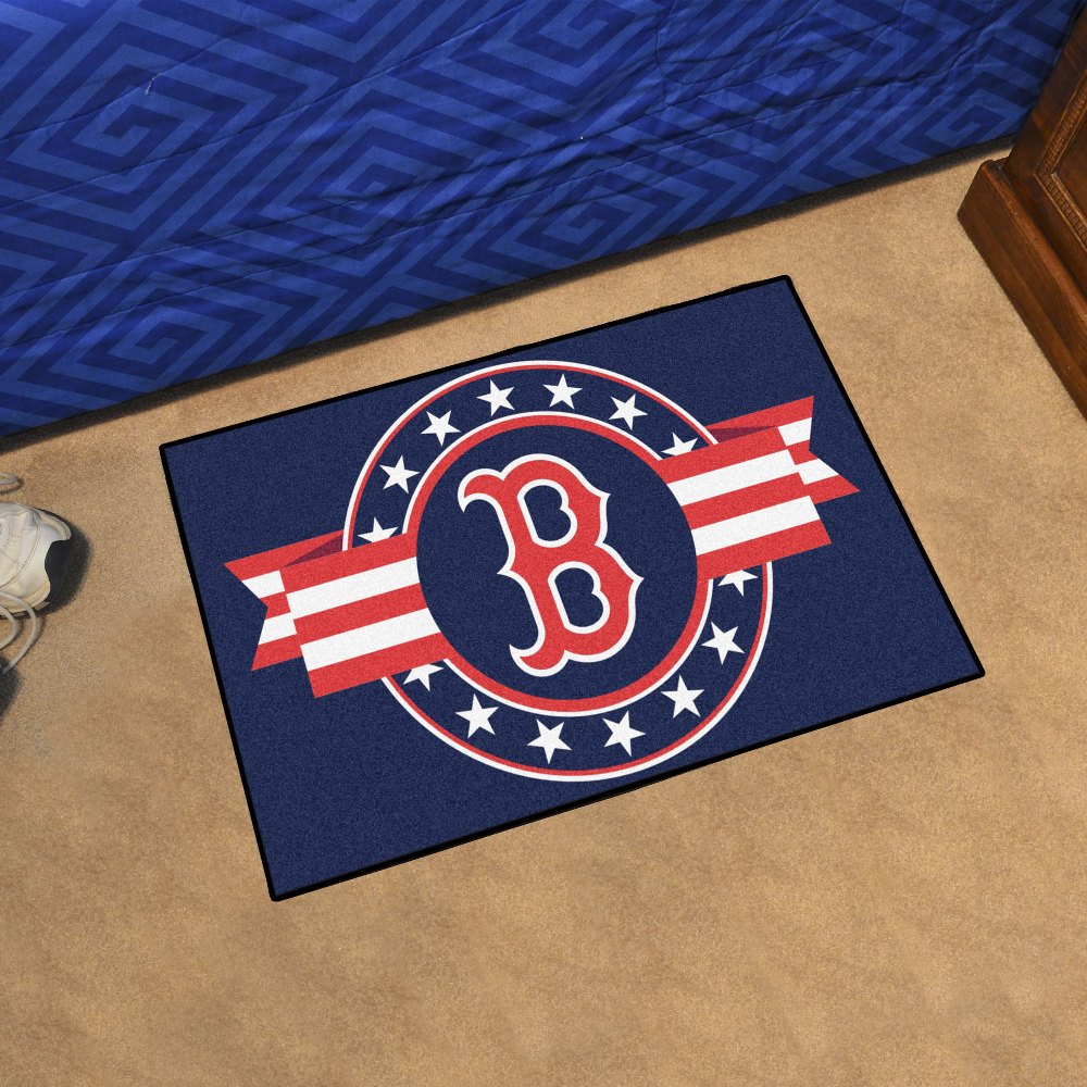 Boston Red Sox Starter Mat Accent Rug - 19in. x 30in. Patriotic