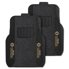 Boston Bruins 2 Piece Deluxe Car Mat Set, 13856