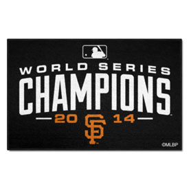 San Francisco Giants 2014 MLB World Series Champions Starter Mat Accent Rug - 19in. x 30in., 17361