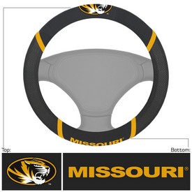 Missouri Tigers Embroidered Steering Wheel Cover, 178-F121