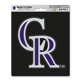 Colorado Rockies Matte Decal Sticker, 510-F603