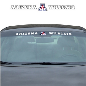 Arizona Wildcats Sun Stripe Windshield Decal 3.25 in. x 34 in., 61495