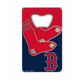 Boston Red Sox Credit Card Style Bottle Opener - 2 x 3.25, 62529
