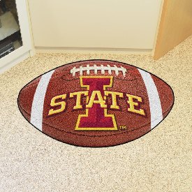 Iowa State Cyclones Football Rug - 20.5in. x 32.5in. - I STATE Primary Logo, 64