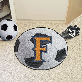 Cal State - Fullerton Titans Soccer Ball Rug - 27in. Diameter, 343