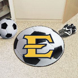 East Tennessee Buccaneers Soccer Ball Rug - 27in. Diameter, 442