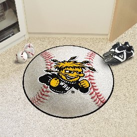 Wichita State Shockers Baseball Rug - 27in. Diameter, 681
