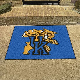 Kentucky Wildcats All-Star Rug - 34 in. x 42.5 in., Wildcat Logo, 795