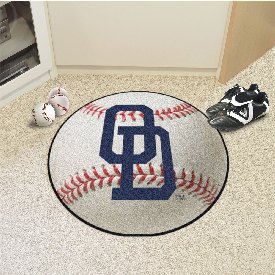 Old Dominion Monarchs Baseball Rug - 27in. Diameter, 961