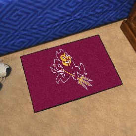 Arizona State Sun Devils Starter Mat Accent Rug - 19in. x 30in., Sparky Logo, 1402