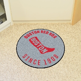 Boston Red Sox Roundel Rug - 27in. Diameter 1908 Retro Logo, 1760