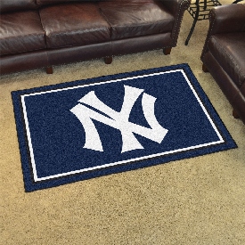 New York Yankees 4ft. x 6ft. Plush Area Rug1927, 1786