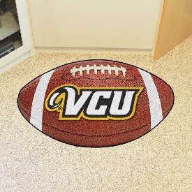 Virginia Commonwealth Univ Football Rug 20.5"x32.5", 1825