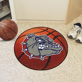 Gonzaga Bulldogs Basketball Rug - 27in. Diameter, 1948
