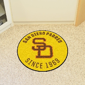 Retro Collection - 1969 - MLB - San Diego Padres Roundel Mat 27" diameter, 1999