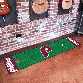MLB  Philadelphia Phillies Putting Green Mat 18"x72", 2174