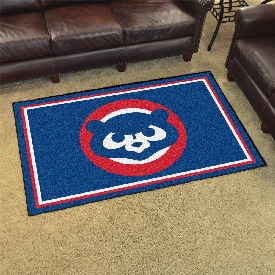 Chicago Cubs 4ft. x 6ft. Plush Area Rug1990, 2202