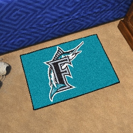 Florida Marlins Starter Mat Accent Rug - 19in. x 30in., 2220
