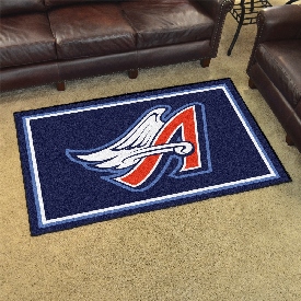 Anaheim Angels 4ft. x 6ft. Plush Area Rug 1997 Retro Logo, 2243