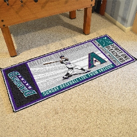 Arizona Diamondbacks Ticket Runner Rug - 30in. x 72in., 2293