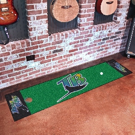 Tampa Bay Devil Rays Putting Green Mat - 1.5ft. x 6ft., 2297