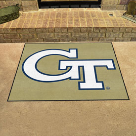 Georgia Tech Yellow Jackets All-Star Rug - 34 in. x 42.5 in., GT, 2337