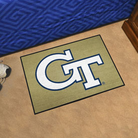 Georgia Tech Yellow Jackets Starter Mat Accent Rug - 19in. x 30in., GT, 2340
