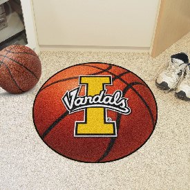 Idaho Vandals Basketball Rug - 27in. Diameter, 2378