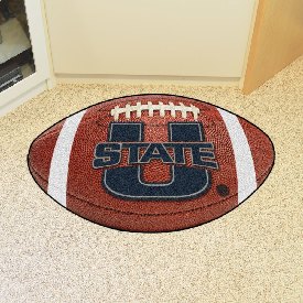 Utah State Aggies Football Rug - 20.5in. x 32.5in., 2532