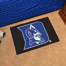 Duke Blue Devils Starter Mat Accent Rug - 19in. x 30in., Devil Logo, 2629